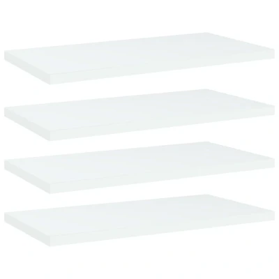 Bild av vidaXL Hyllplan 4 st vit 40x20x1,5 cm konstruerat trä