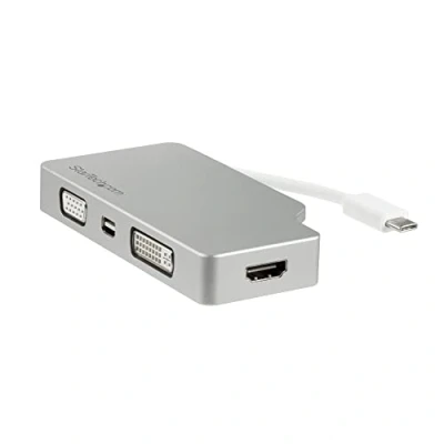 Bild av StarTech.com Travel A/V Adapter USB C to VGA DVI HDMI