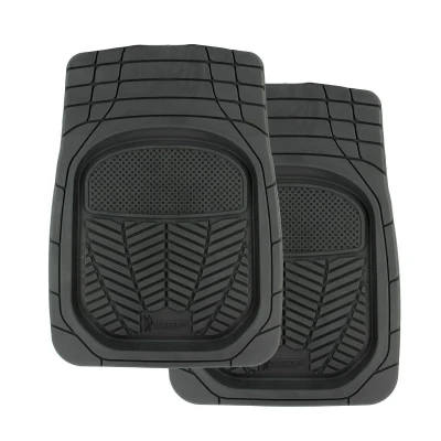 Bild av Michelin 009079 Ensemble de tapis sol Caoutchouc avant 2 noir Adaptation universelle