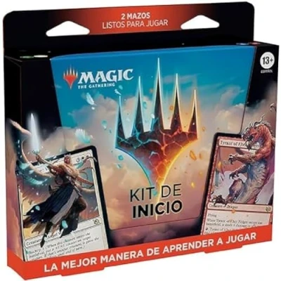 Bild av Magic: The Gathering startpaket Lär dig att spela med 2 färdiga kortlekar + koder för online (fantasy kortspel spelare)