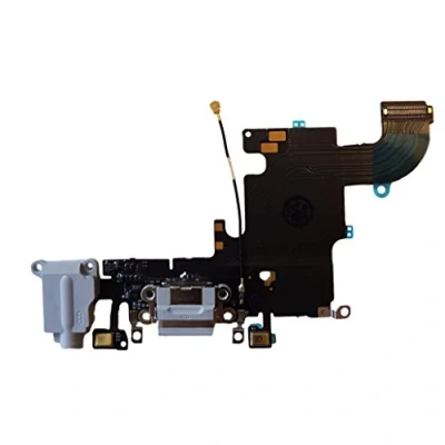 Bild av DHLK® Dock Connector Laddkontakt kompatibel med iPhone 6S Laddningsport Flexibel kabel, Ljusgrått (A1633, A1688, A1700)