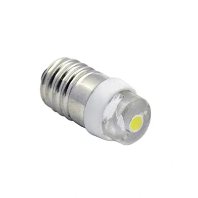 Bild av Ruiandsion 1 st E10 LED lampa vit DC 1,5 V 0,5 W för ficklampa strålkastare, negativ jord