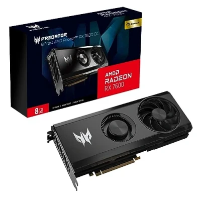 Bild av ACER Predator BiFrost AMD Radeon RX 7600 OC 8 GB GDDR6, HDMI, 3x DP