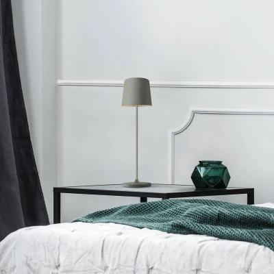 Bild av Brilliant Kaami LED bordslampa, dimbar, grå matt