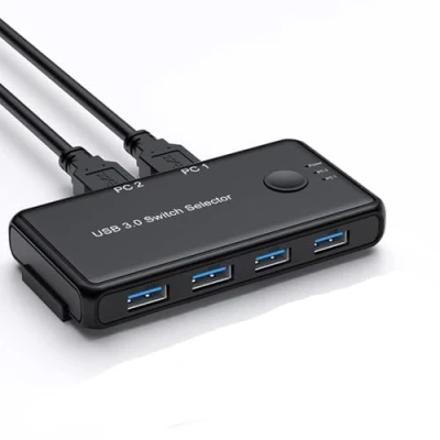 Bild av NÖRDIC USB A Switch 2 datorer till 4 3.1 5Gbps