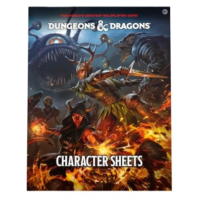 Bild av Dungeons &amp; Dragons Rpg: Character Sheets (2024)
