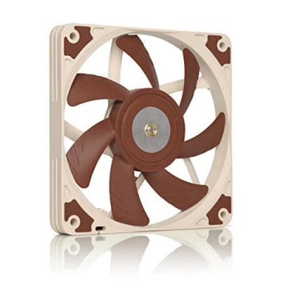 Bild av Noctua NF A12x15 FLX, Ultratyst Smal Fläkt, 3 Pin (120 mm, Brun)