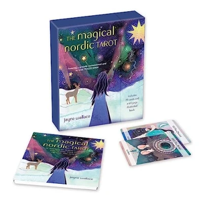 Bild av The Magical Nordic Tarot: Includes a full deck of 79 cards and 64 page illustrated book