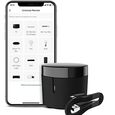 Bild av Broadlink RM4 Mini Universal WiFi IR Trådlös Smart Hem Fjärrkontroll sändare Fjärr TV, Air con från smartphone var som helst via 3G4G