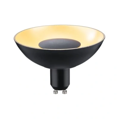 Bild av Paulmann 28794 LED lampa Reflektor GU10 230 V 170 lm 4,9 W 1900 K Svart, Guld 3 stegsdimmer Dimbar Ljuskälla