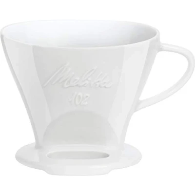 Bild av Melitta filter porslin kaffefilter/kanin singel 1x2 Weiß