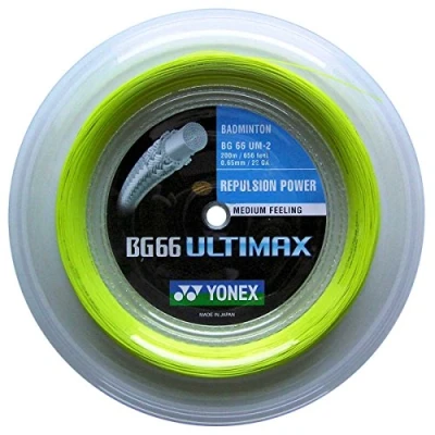 Bild av Yonex BG 66 Ultimax Gul 200m
