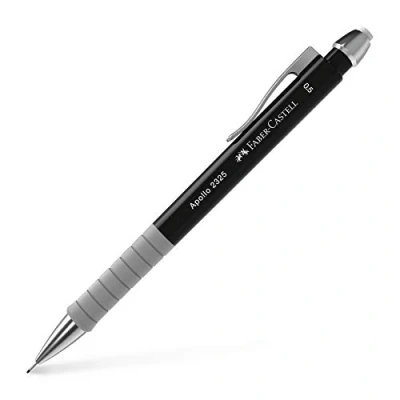 Bild av Faber Castell 232504 tryckpenna Apollo, Mine 0,5 mm, svart, 1 st