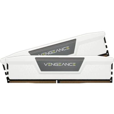 Bild av CORSAIR VENGEANCE DDR5 RAM 32GB (2x16GB) 6000MHz CL36 Intel XMP Kompatibelt Datorminne iCUE Vit (CMK32GX5M2E6000C36W)