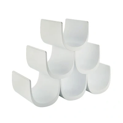 Bild av Alessi Wine rack Noè GIA13 W White 6 bottles by Giulio Lacchetti