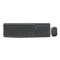 Bild av Logitech MK235 sats med tangentbord och Mus P Tastatur &amp; set Nordisk Grå