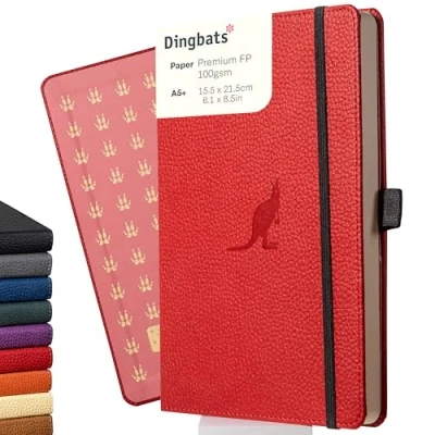 Bild av Dingbats* Wildlife A5 Red Kangaroo Notebook Dotted