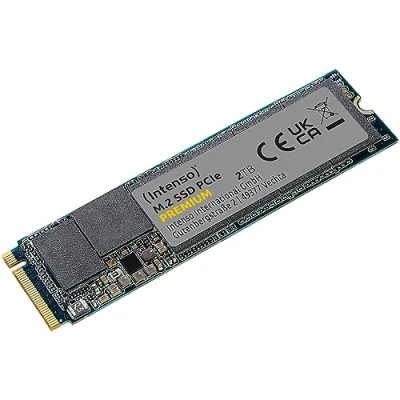 Bild av Intenso M.2 PCIe Premium 3835470 Intern hårddisk, Svart, 2 TB