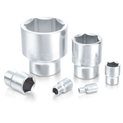 Bild av Sexkantsmutter TOPTUL 1/4 tum 11 mm 6 kant lang