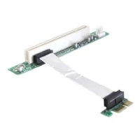 Bild av Delock Riser card PCI Express x1 &gt; 32Bit 5 V with flexible cable Kort för stigare