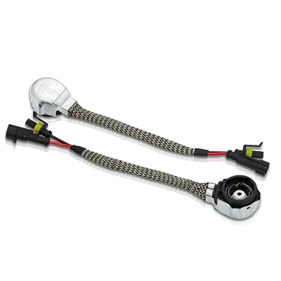 Bild av WinPower D2S / D2R adaptrar OEM Xenon lampa Förkopplingsdon Kabelsele Kontaktdon till HID lampor Omvandlare Hållare, 1 par