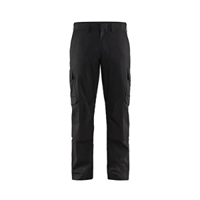 Bild av INDUSTRIBYXA 1448 1832 STRETCH KNÄSKYDDSFICKA SVART/GRÅ C154 Beijerbygg Byggmaterial