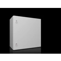 Bild av RITTAL AX Compact board, WHD: 600x600x350 mm, stålplåt, med monteringsplatta, enkeldörr, två vridlås