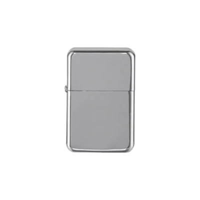 Bild av Stormtändare tändare ficktändare bensintändare metalltändare män gåva utomhus camping presentidé utan fylld (krom silverpolerad)