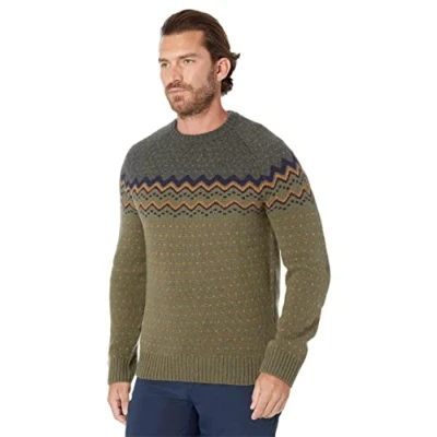 Bild av FJÄLLRÄVEN Ovik Knit tröja för män, Lagergrön djup skog, XL, F81829