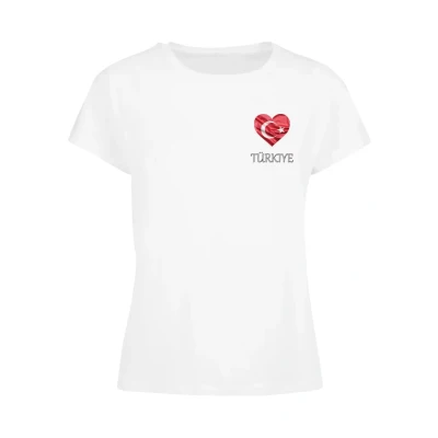 Bild av Merchcode Turkey Tshirt med print, Storlek: XL, White