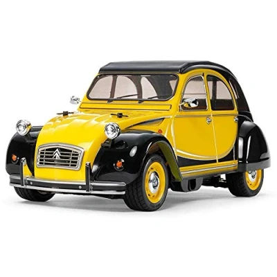 Bild av TAMIYA 58655 1:10 RC Citroen 2CV Charleston M 05, fjärrstyrd bil/fordon, modelltillverkning, byggsats, hobby, montering, omålade