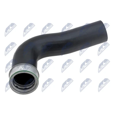 Bild av NTY GPP VW 079 Gaine De Suralimentation AEM (caoutchouc d&#039;éthylène acrylate) VOLKSWAGEN: Touran I, Golf 5, Plus / Crossgolf, AUDI: A3 3/5 portes