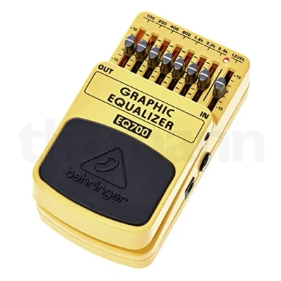 Bild av Behringer EQ700, Effektpedal, Svart, Gul, Gitarr, ?DC