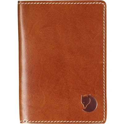 Bild av Fjällräven unisex vuxen resetillbehör passskydd, läderkonjak, 15 cm