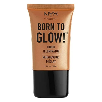 Bild av Nyx Professional Makeup Highlighter BORN TO GLOW Liquid Illuminator Highlighter, Storlek: 18 ml, 3 pure gold