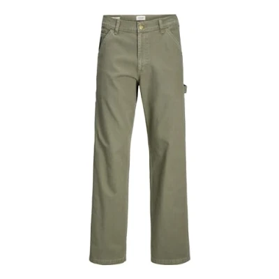 Bild av JACK &amp; JONES Jpsteddie Jjcarpenter byxa Noos byxor, Dammig oliv, 28W / 32L