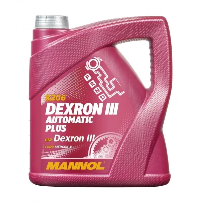 Bild av MANNOL Dexron III Automatic, Plus MN8206 4 Huile Boite Automatique ATF Rouge