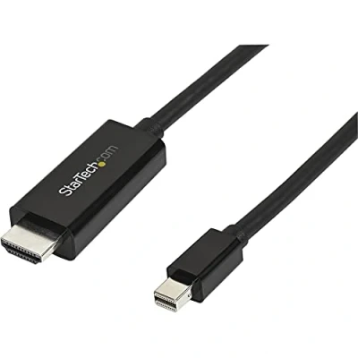 Bild av StarTech.com Mini DisplayPort to HDMI Adapter cable 3 m (10 ft) 4K 30Hz video /