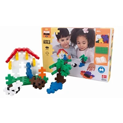 Bild av PLUS BIG Learn to Build Start set 60 bitar Basic färgmix, Byggklossar, Bygga, Utvecklande leksaker för små barn, förskolelek, STEM, STEAM, Producerat i Danmark