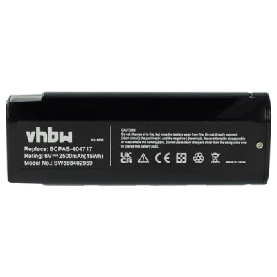 Bild av vhbw batteri kompatibel med Paslode Impulse IM350 Nail Gun, IM45 CW, IM45GN, IM50 F18 elverktyg, remspikare (2 500 mAh, NiMH, 6 V)