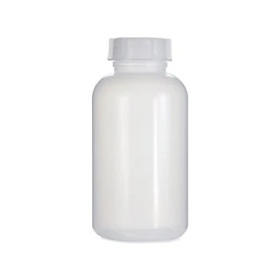 Bild av Octopus 2000 ml flaska med bred hals av LDPE skruvlock, tom 2 liters kemikalieflaska, laboratorieflaska lock som förvaringsbehållare för laboratorium, kök eller hobby