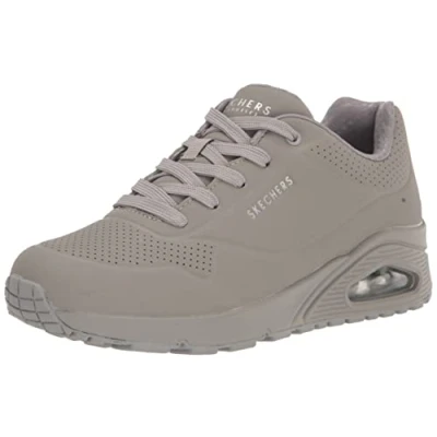 Bild av Skechers UNO STAND ON AIR dam Sneakers, Grå Durabuck Mesh, 39.5 EU