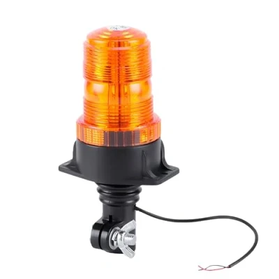 Bild av Led Varningsljus Stroboskopisk. Blinkande Fyr DC 10 30V för Jordbruksmaskiner, Traktor, Grävmaskiner, Lastbil, Gaffeltruck. Vattentät Säkerhets Blinkljus. Allsidig Lampa Led, Dammtät