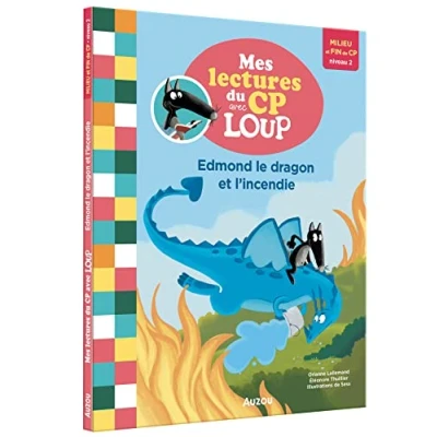 Bild av Edmond le dragon et l&#039;incendie NED Lecture Loup CP