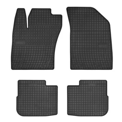 Bild av FROGUM 547969 Ensemble de tapis sol Caoutchouc avant et arrière 4 noir Sur mesure FIAT: Tipo 3/5 portes