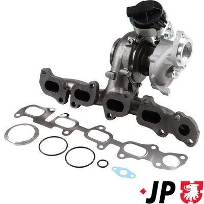 Bild av JP GROUP 1117413000 Turbocompresseur à gaz d&#039;échappement avec joints AUDI: Q5, A4 B8 Avant, Berline
