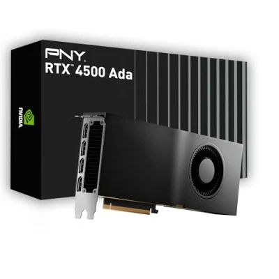 Bild av PNY RTX 4500 Ada 24GB GDDR6 RAM Grafikkort