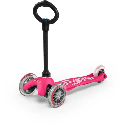 Bild av Micro Sparkcykel Trehjuling Mini 3 i 1 Deluxe, Rosa