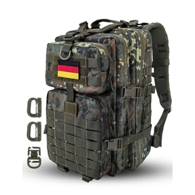 Bild av Hannibal taktisk militär ryggsäck US Cooper armé pack 3 dagar bug Out Go Bag trekking vandringsryggsäck