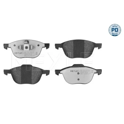 Bild av MEYLE 025 237 2318/PD Jeu de plaquettes frein PD Quality Essieu avant contact signal d&#039;usure exclu avec tôle anti bruit FORD: FOCUS 3